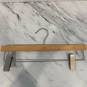 lululemon athletica Wooden and Silver Pants Hanger 10pack